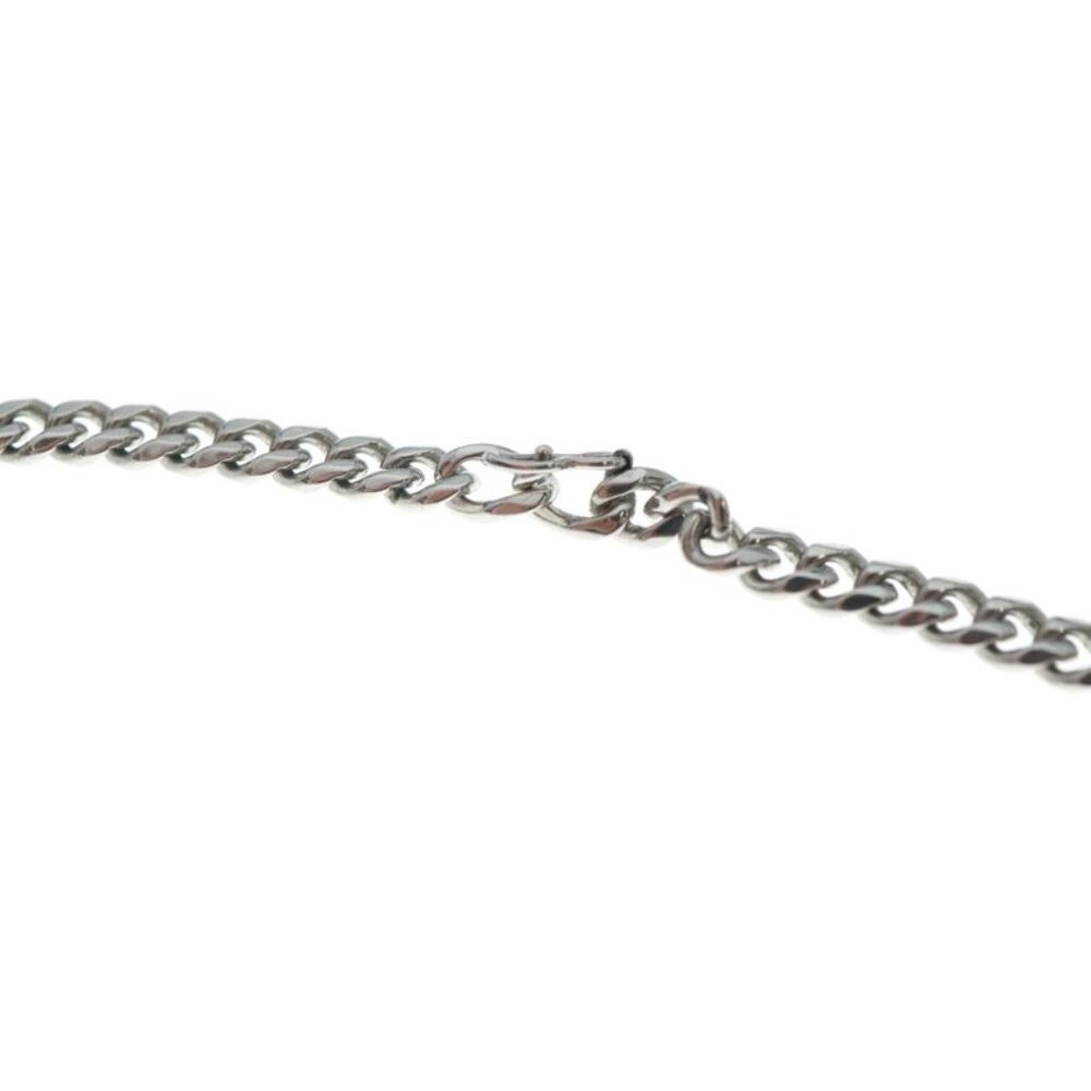 Celine Triomphe Gourmet Necklace Chain Silver Metal - Picture 4 of 6